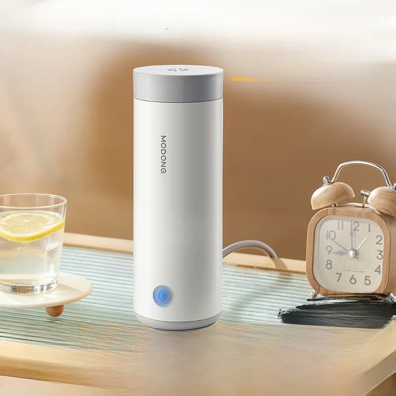 Hordozható elektromos fűtővíz-bögre 304 bélés 300ml