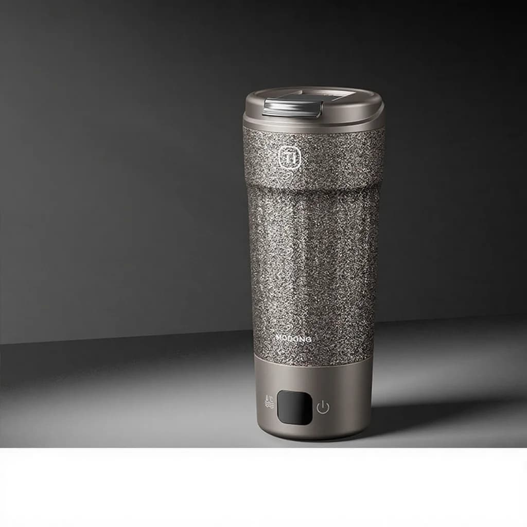 Titán elektromos utazóbögre 400ml hőmérséklet-kijelzővel