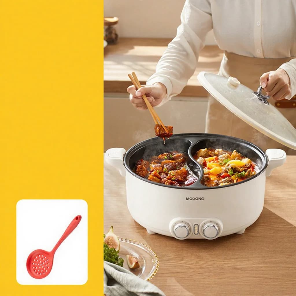 Kétzónás elektromos hot pot 6L 7L 8L érintővezérléssel