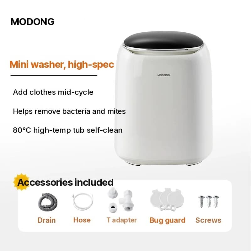 Mini teljesen automata mosógép szárítóval