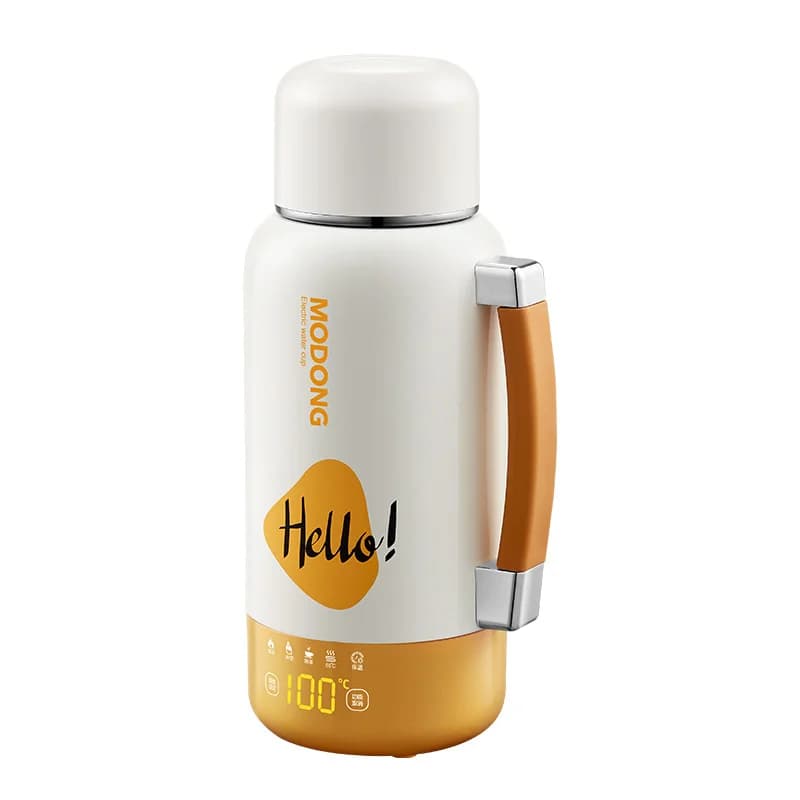 Portable Electric Heating Kettle Cup Car And Plug-In 1L 316 Stainless Steel