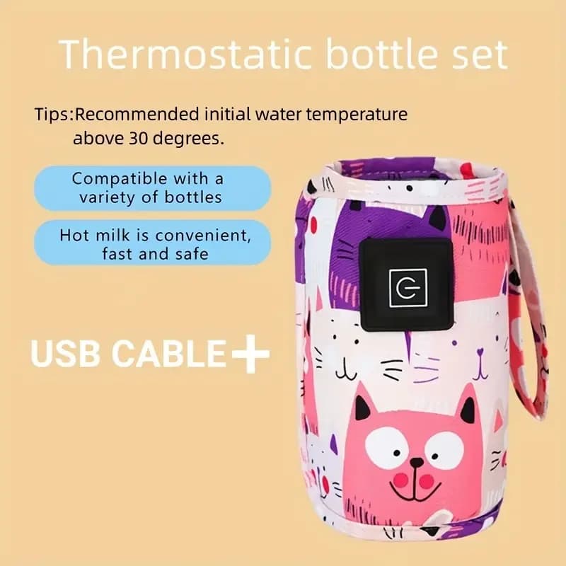 USB-s cumisüveg melegítő