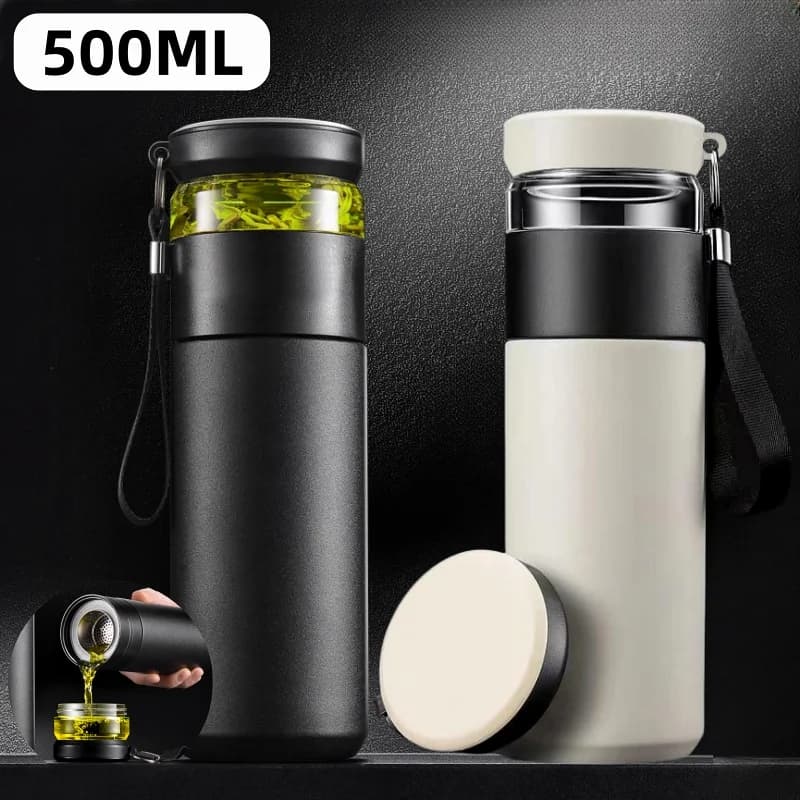 500ml teafilteres vákuumpalack
