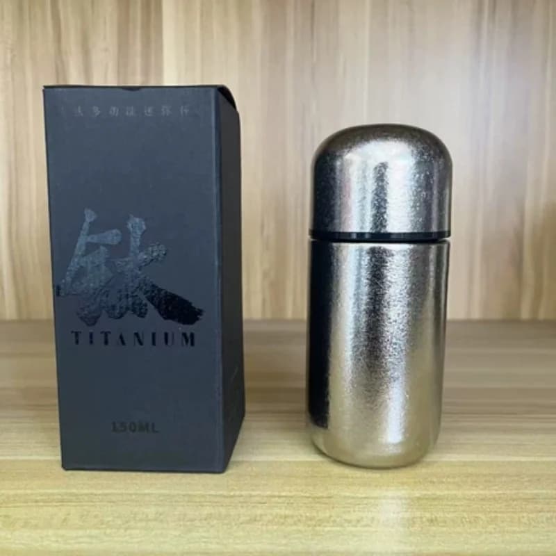 150ml Tiszta titán zsebkulacs