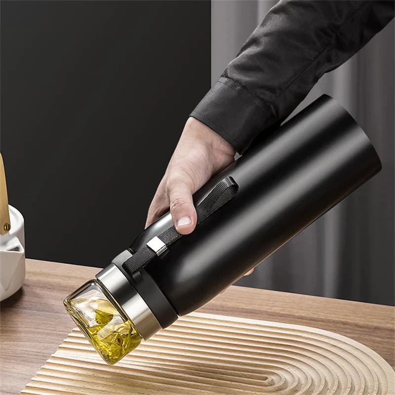 750ml/1100ml teafilteres termosz