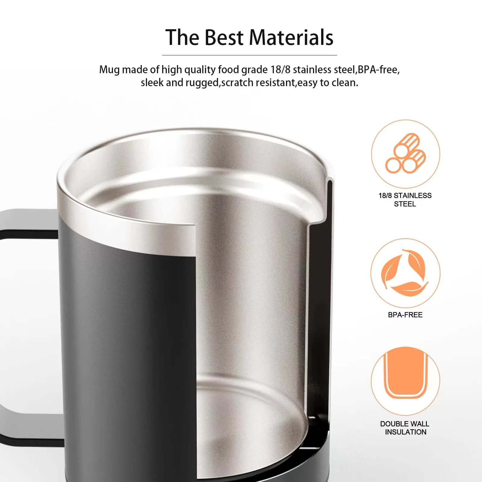 12oz USB fűtött kávésbögre