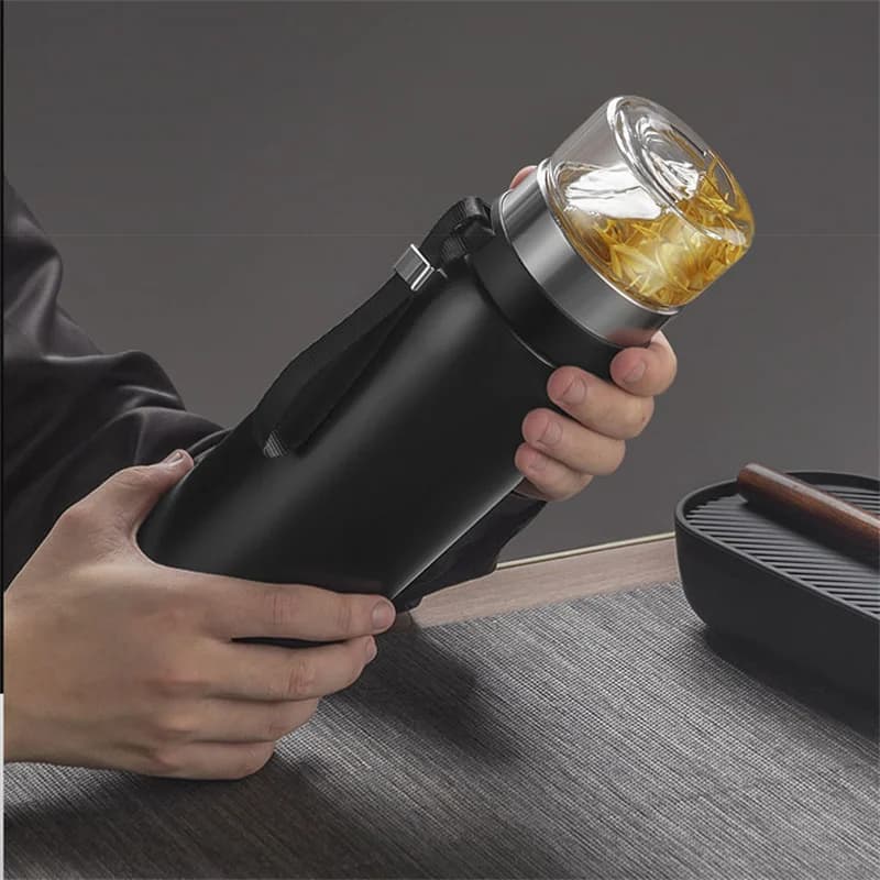 750ml/1100ml teafilteres termosz