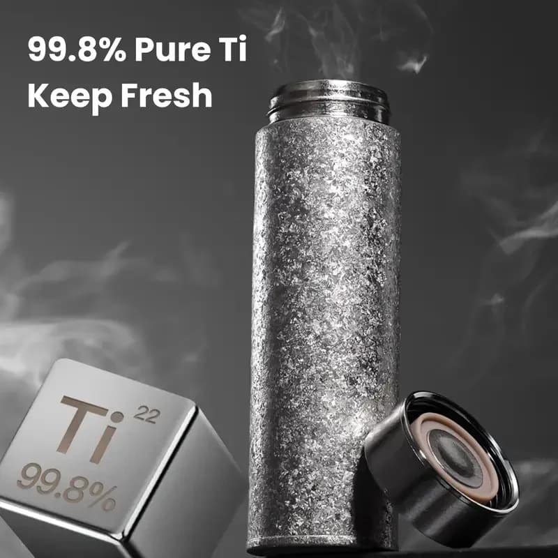 500ml tiszta titán hőbögre
